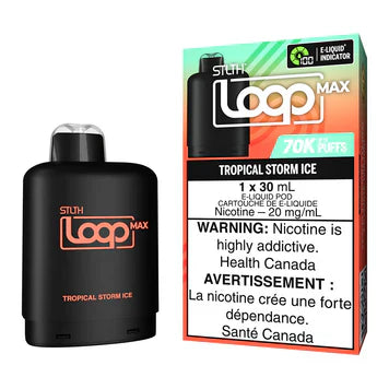 STLTH Loop Max Pod 70k - Tropical Storm Ice Flavor Pod