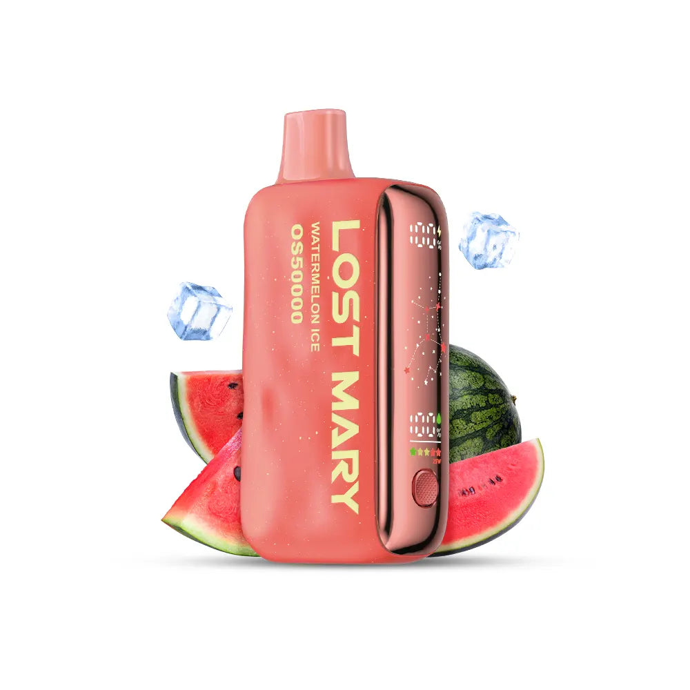 Watermelon Ice Flavour Lost Mary OS50000 Disposable Vape Watermelon Ice Flavour Lost Mary OS50000 Disposable Vape