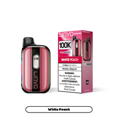 White Peach Linvo Beyond 100K Disposable Vape