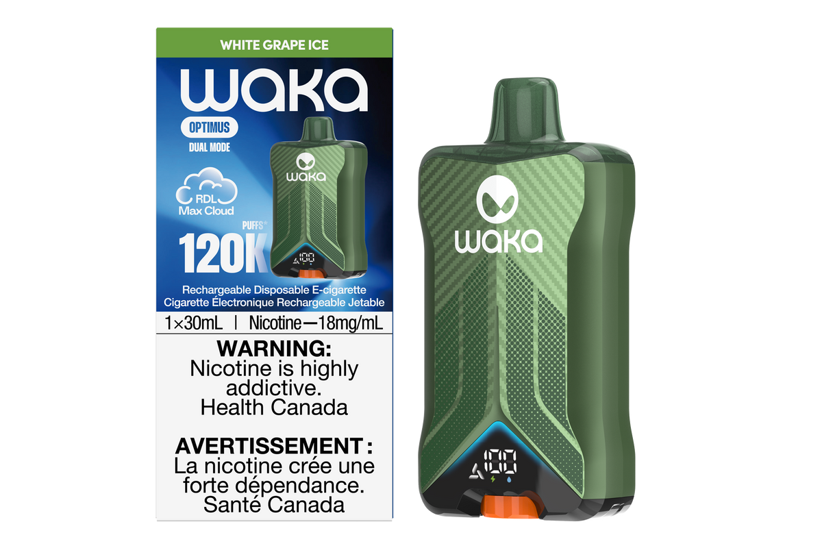 White Grape Ice WAKA Optimus 120K Device