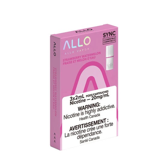 Strawberry Watermelon Allo Sync Pod (3 Pack)