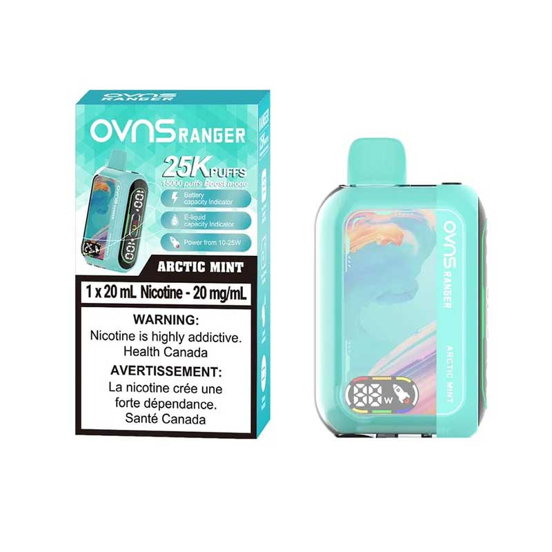 Arctic Mint-OVNS Ranger 25K Disposable