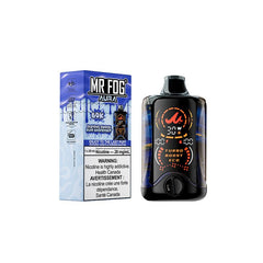 Sour/Serious Shock Blue Raspberry Mr. Fog Aura 60K Disposable Vape