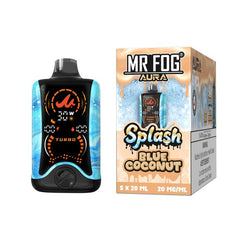 Splash Blue Coconut Mr. Fog Aura 60K Disposable Vape - VapeBest