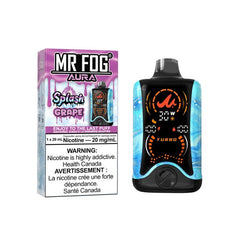 Splash Grape Mr. Fog Aura 60K Disposable Vape - VapeBest