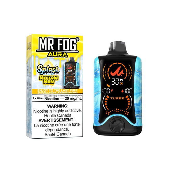 Splash Mellow Man Mr. Fog Aura 60K Disposable Vape - VapeBest