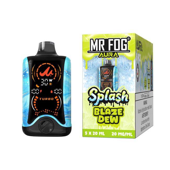 Splash Blaze Dew Mr. Fog Aura 60K Disposable Vape - VapeBest