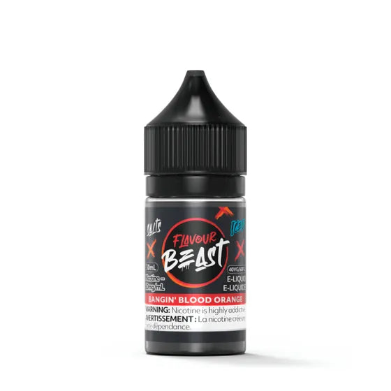 Bangin' Blood Orange Iced-Flavour Beast E-Liquid Salt 30ML