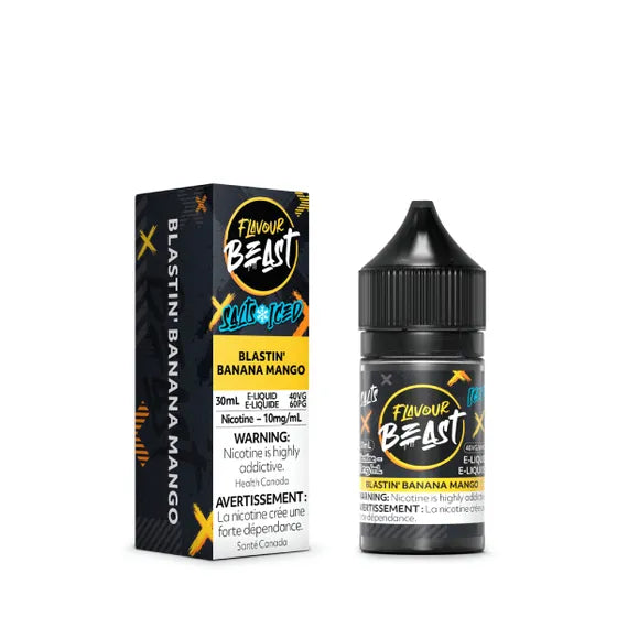 Blastin' Banana Mango Iced-Flavour Beast E-Liquid Salt 30ML
