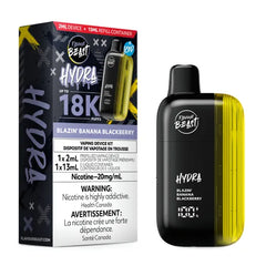 Blazin Banana Blackberry Iced Flavour Beast Hydra 18K Disposable Vape