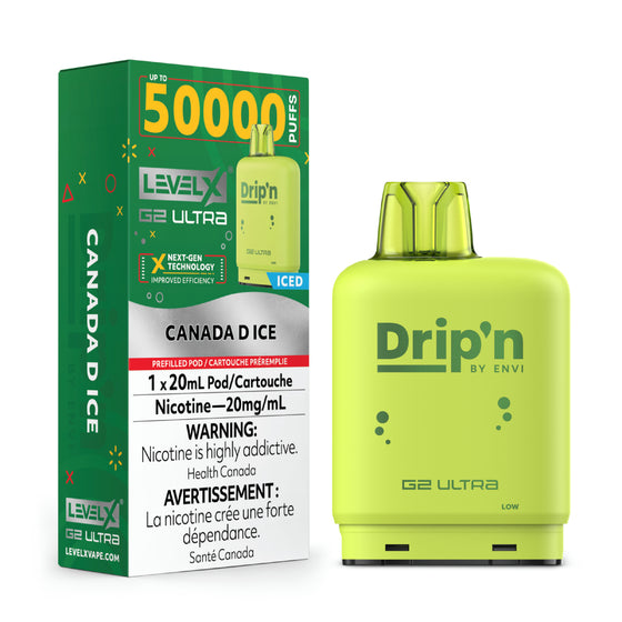 Canada D Ice-Drip'n Level X G2 Ultra 50k - VapeBest
