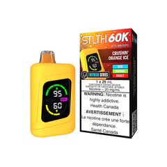 Crushin' Orange Ice STLTH 60K Refresh Series Disposable Vape