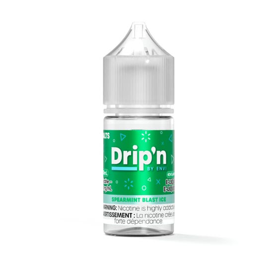 Spearmint Blast Ice Drip'n Nic Salt 30ML