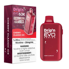 Cherry Classic Ice Drip'n by Envi EVO 63K Disposable Vape