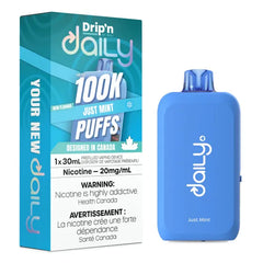 Just Mint Drip'n Daily 100K Disposable Vape（30mL） - VapeBest