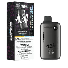 Groovy Grape Passionfruit Iced Flavour Beast ALPHA 80k Disposable Vape - VapeBest