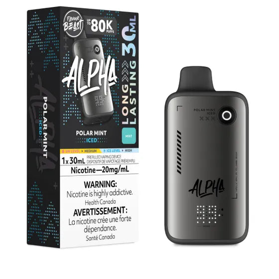 Polar Mint Iced Flavour Beast ALPHA 80k Disposable Vape