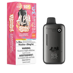 Strawberry Banana Bliss Iced Flavour Beast ALPHA 80k Disposable Vape
