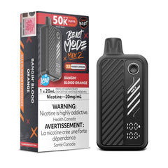 Bangin' Blood Orange Flavour Beast Beast Mode Max 2 50K Disposable Vape