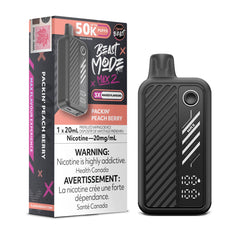 Packin' Peach Berry Flavour Beast Beast Mode Max 2 50K Disposable Vape