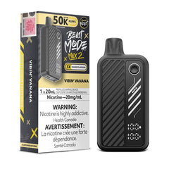 Vibin' Vanana Flavour Beast Beast Mode Max 2 50K Disposable Vape