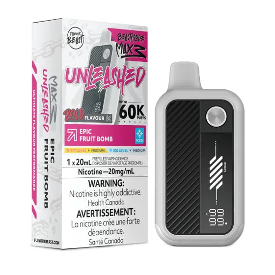 Epic Fruit Bomb Iced Flavour Beast Mode Max 3 60K Disposable Vape - VapeBest