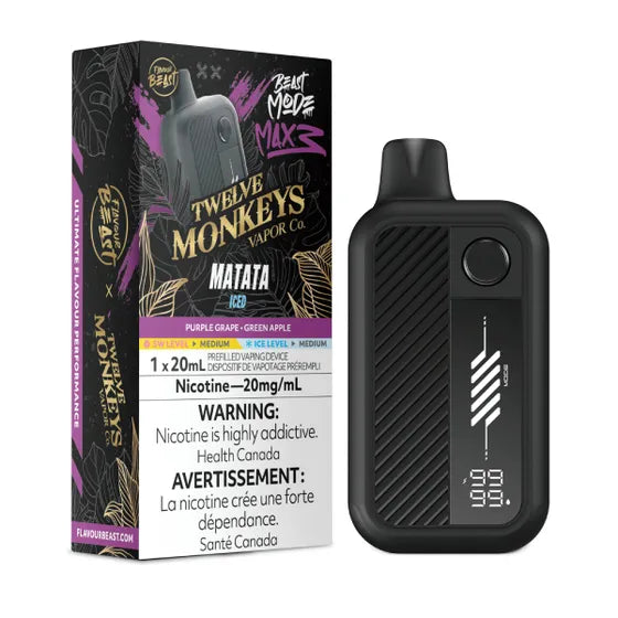 Matata Iced Flavour Beast Mode Max 3 60K Disposable Vape