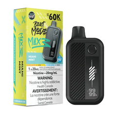 Miami Mint Iced Flavour Beast Mode Max 3 60K Disposable Vape