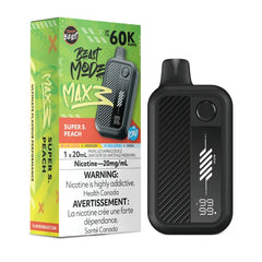 Super S. Peach Iced Flavour Beast Mode Max 3 60K Disposable Vape