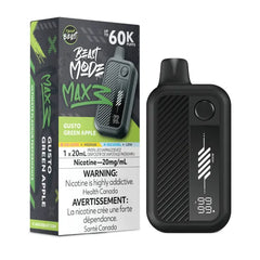 Gusto Green Apple Flavour Beast Mode Max 3 60K Disposable Vape - VapeBest