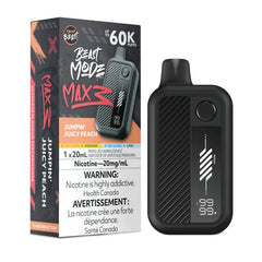 Jumpin' Juicy Peach Flavour Beast Mode Max 3 60K Disposable Vape - VapeBest