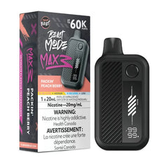Packin' Peach Berry Flavour Beast Mode Max 3 60K Disposable Vape - VapeBest