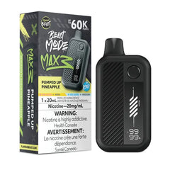 Pumped Up Pineapple Iced Flavour Beast Mode Max 3 60K Disposable Vape - VapeBest