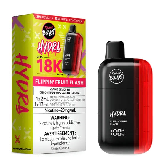 Flippin' Fruit Flash Flavour Beast Hydra 18K Disposable Vape