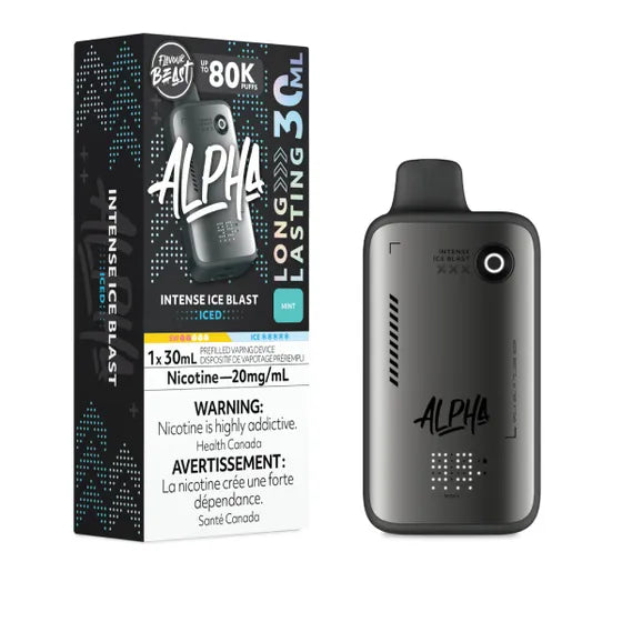 Intense Ice Blast Flavour Beast ALPHA 80k Disposable Vape - VapeBest