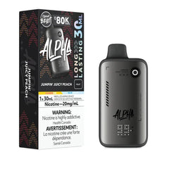 Jumpin' Juicy Peach Flavour Beast ALPHA 80k Disposable Vape - VapeBest
