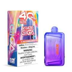 S. Watermelon G Kraze Giga 150K Disposable Vape 40mL