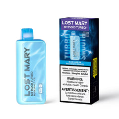Blue Razz Ice Flavour Lost Mary MT15000 Turbo Disposable Vape