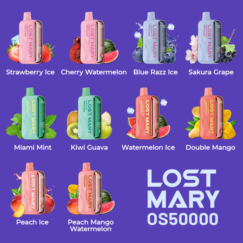 Lost Mary OS50000 Canada All Flavours | VapeBest Lost Mary OS50000 Canada All Flavours | VapeBest