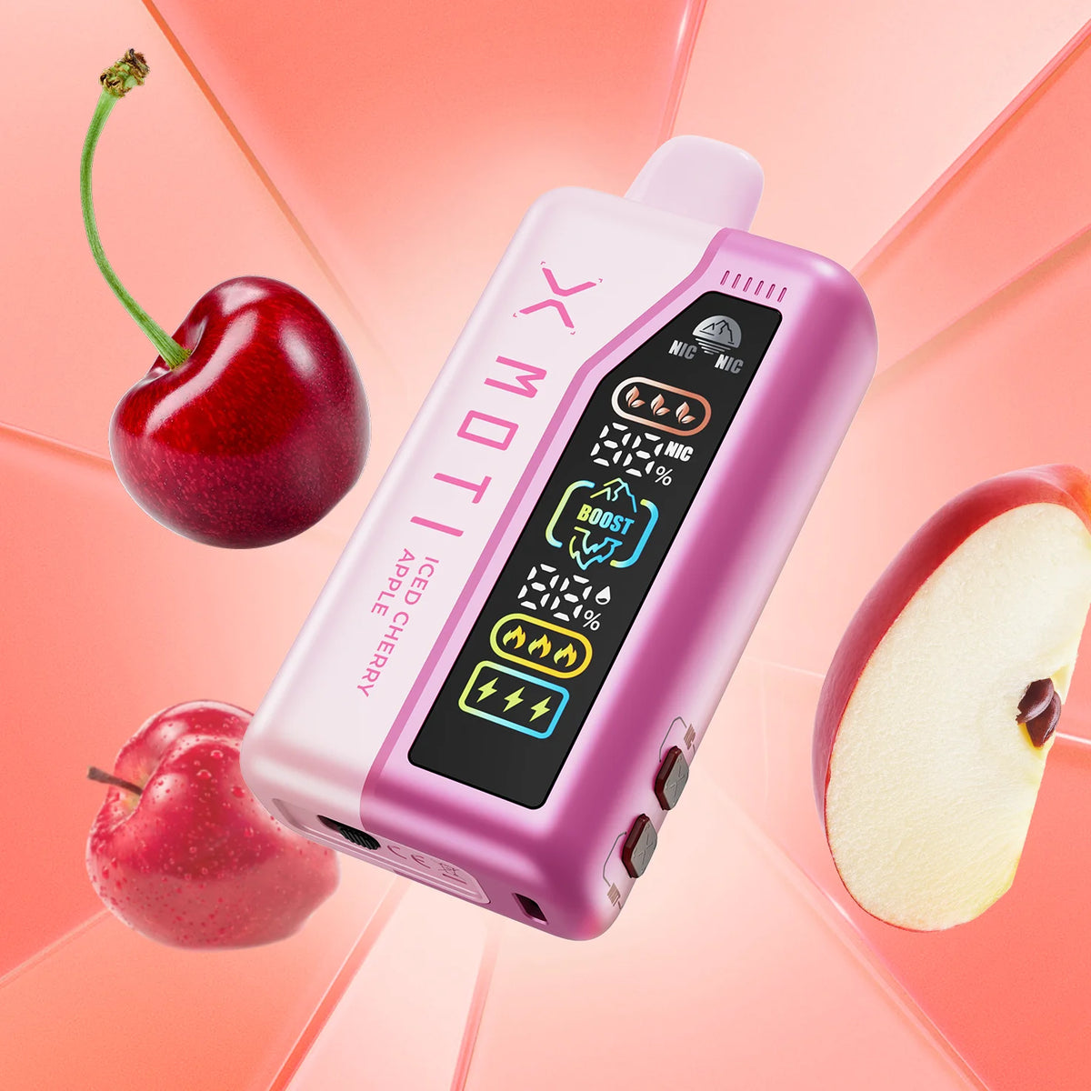Iced Cherry Apple MOTI NICFLEX 40K Disposable Vape