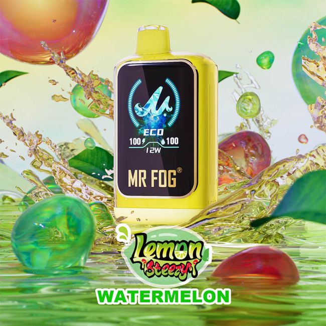 Lemon Watermelon Mr Fog Nova 36K  Disposable Vape(NEW) - VapeBest