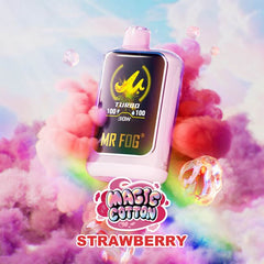 Magic Cotton Strawberry Mr Fog Nova 36K  Disposable Vape(NEW) - VapeBest