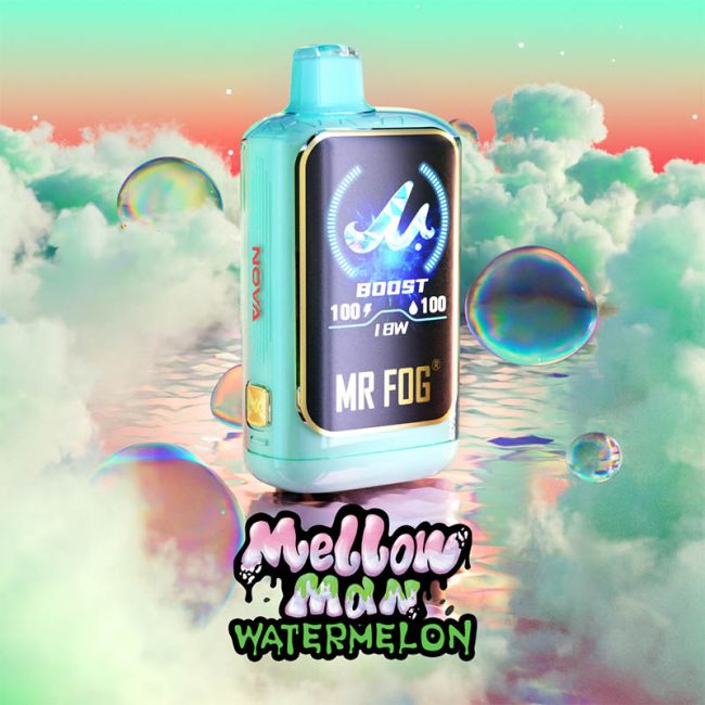 Mellow Man Watermelon Mr Fog Nova 36K  Disposable Vape(NEW) - VapeBest