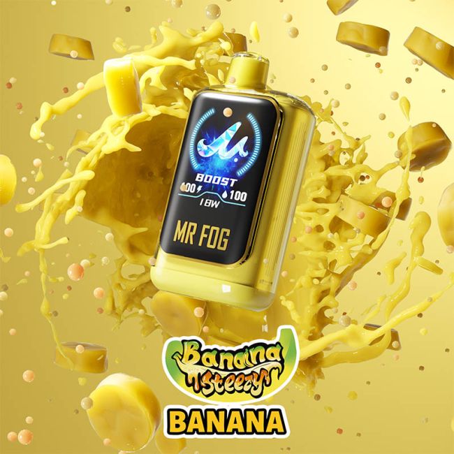 Banana Steezy Banana Mr Fog Nova 36K  Disposable Vape(NEW)