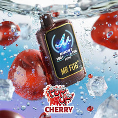Popup Cherry Mr Fog Nova 36K  Disposable Vape(NEW)