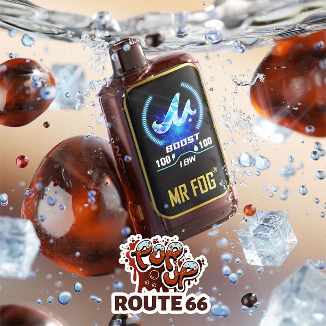 Popup Route 66 Mr Fog Nova 36K  Disposable Vape(NEW)