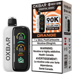 Orange-Oxbar x Rocky Vapor Maglink Hybrid 90K Disposable Vape