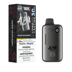 Packin' Peach Berry Flavour Beast ALPHA 80k Disposable Vape - VapeBest