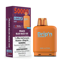 Peach Blue Razz Ice -Drip'n Level X G2 Ultra 50k - VapeBest
