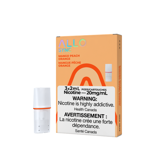 Mango Peach Orange Allo Sync Pod (3 Pack)